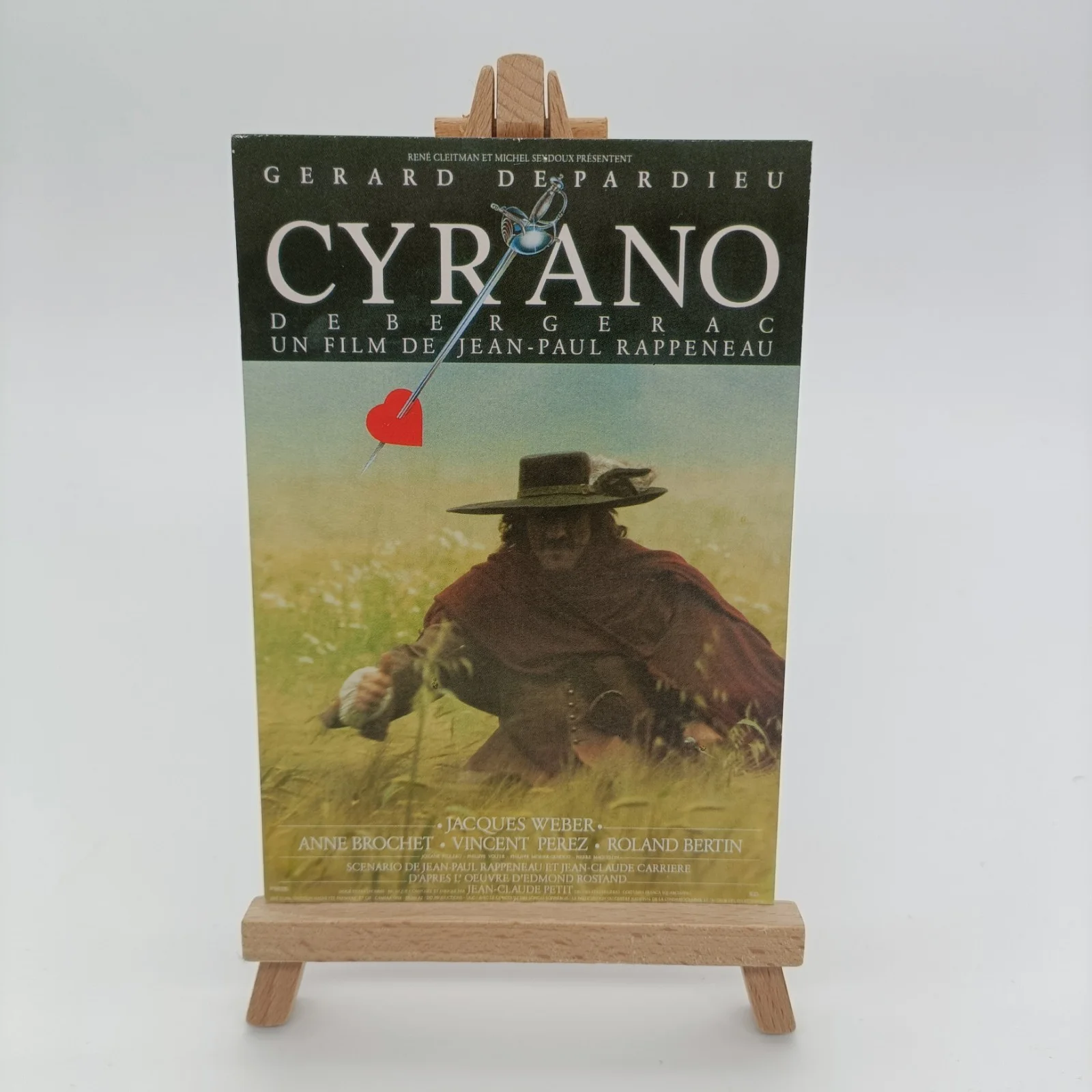Cyrano de Bergerac 1990 Film Cinema Promotional Postcard New and Unposted, изображение 5