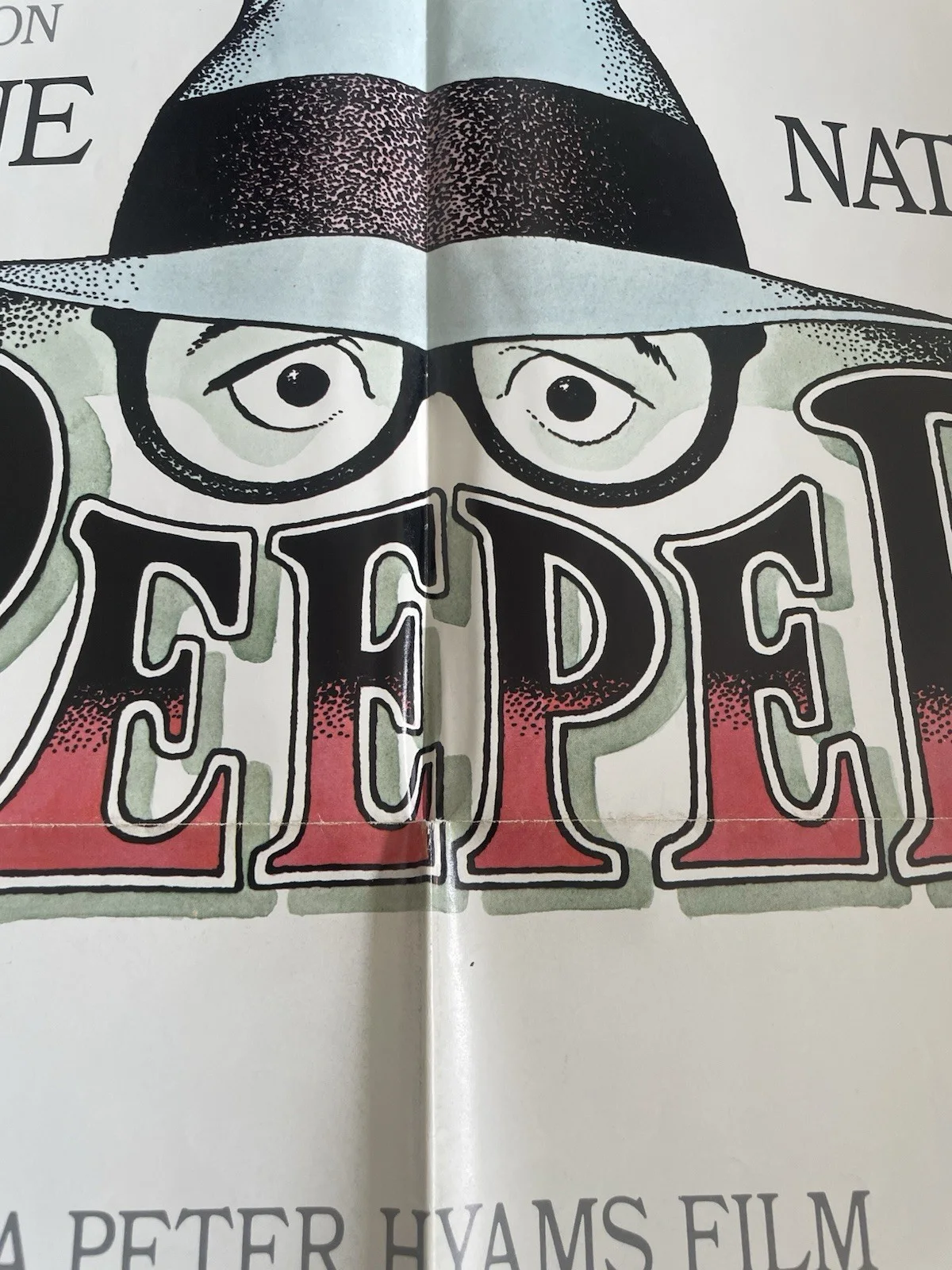 Peeper (1975) Original US One Sheet Movie Poster, image 2