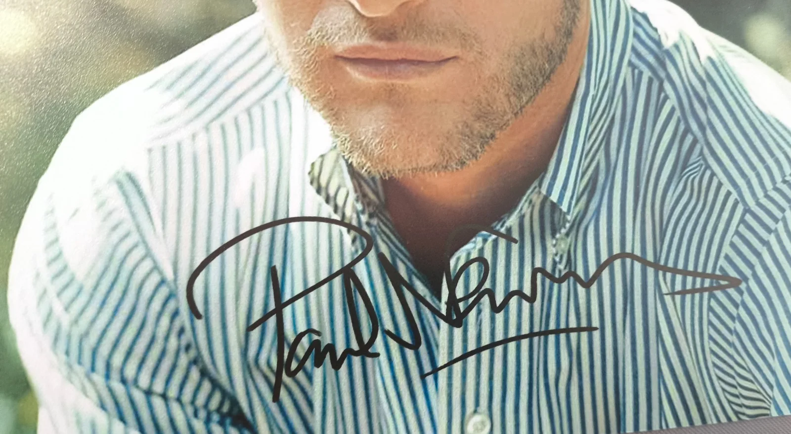 PAUL NEWMAN SIGNED AUTOGRAPHED PHOTO 8X10 RARE, image 2