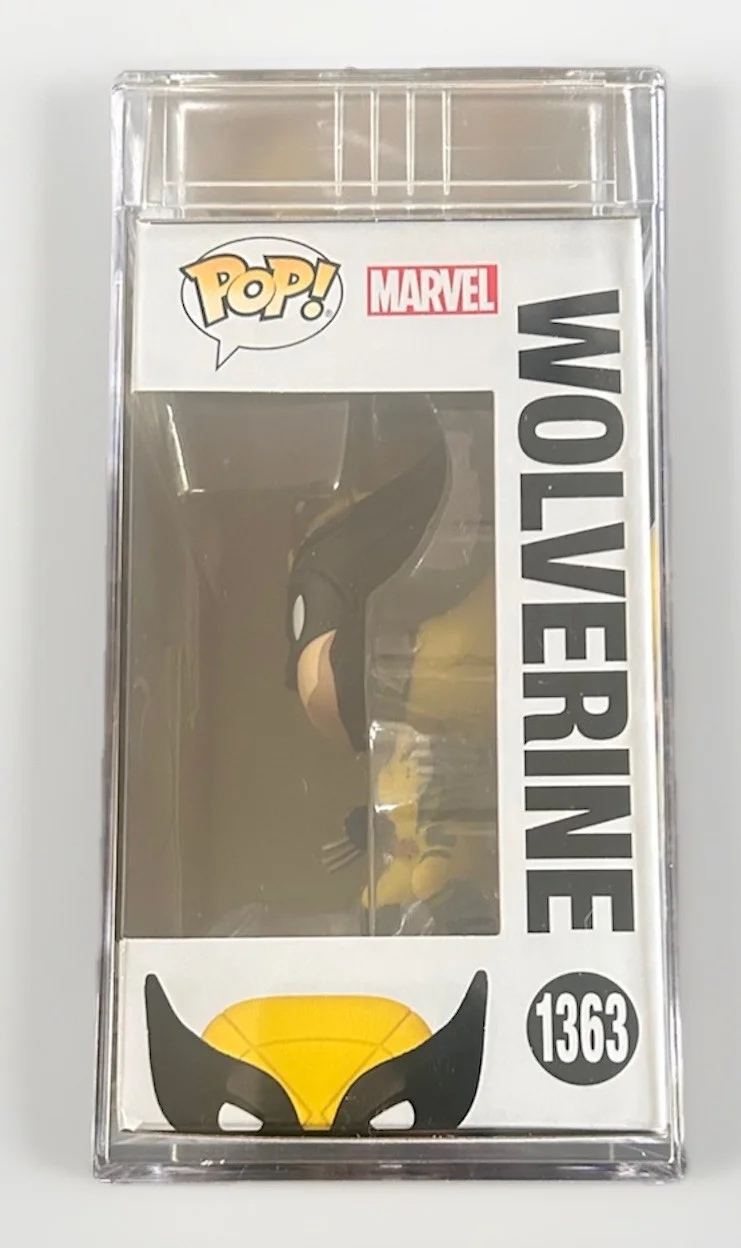 Hugh Jackman — Hugh Jackman Signed Wolverine Funko Pop #1363 Marvel Encapsulated PSA/DNA, image 2