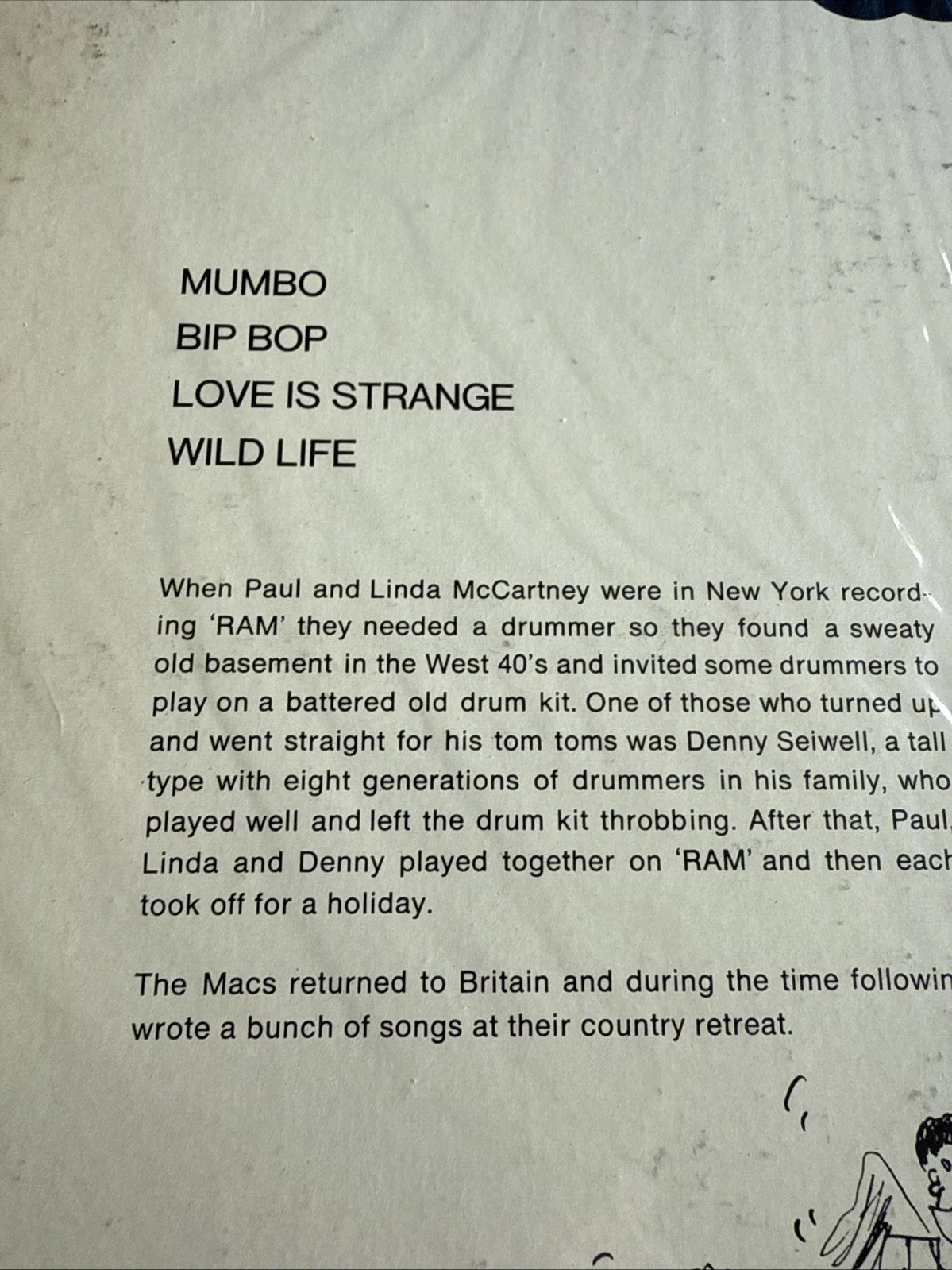 Wings Wild Life LP Record 1971 US 1st Press In Shrink! nm mint stock NOS, изображение 5