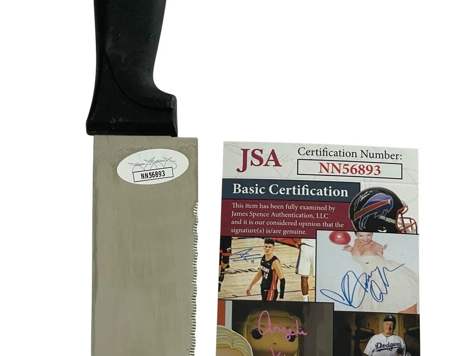 Nick Castle — Halloween Signed Michael Myers Prop Knife Nick Castle Horror Autographed JSA, image 4
