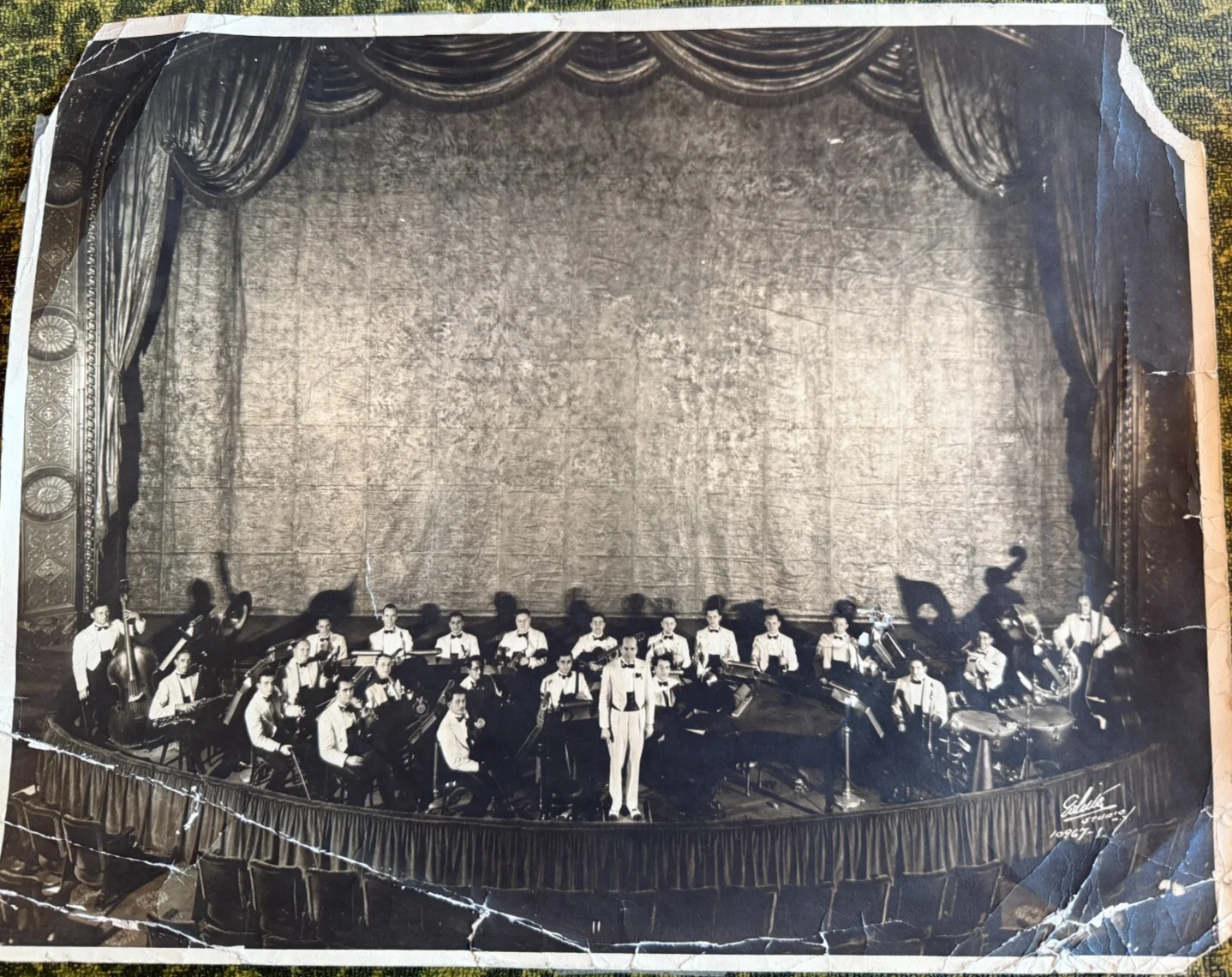 2 orig stills - George Olson "GOOD NEWS" & Ray Kavanaugh Jazz Band photos 1920s, изображение 3