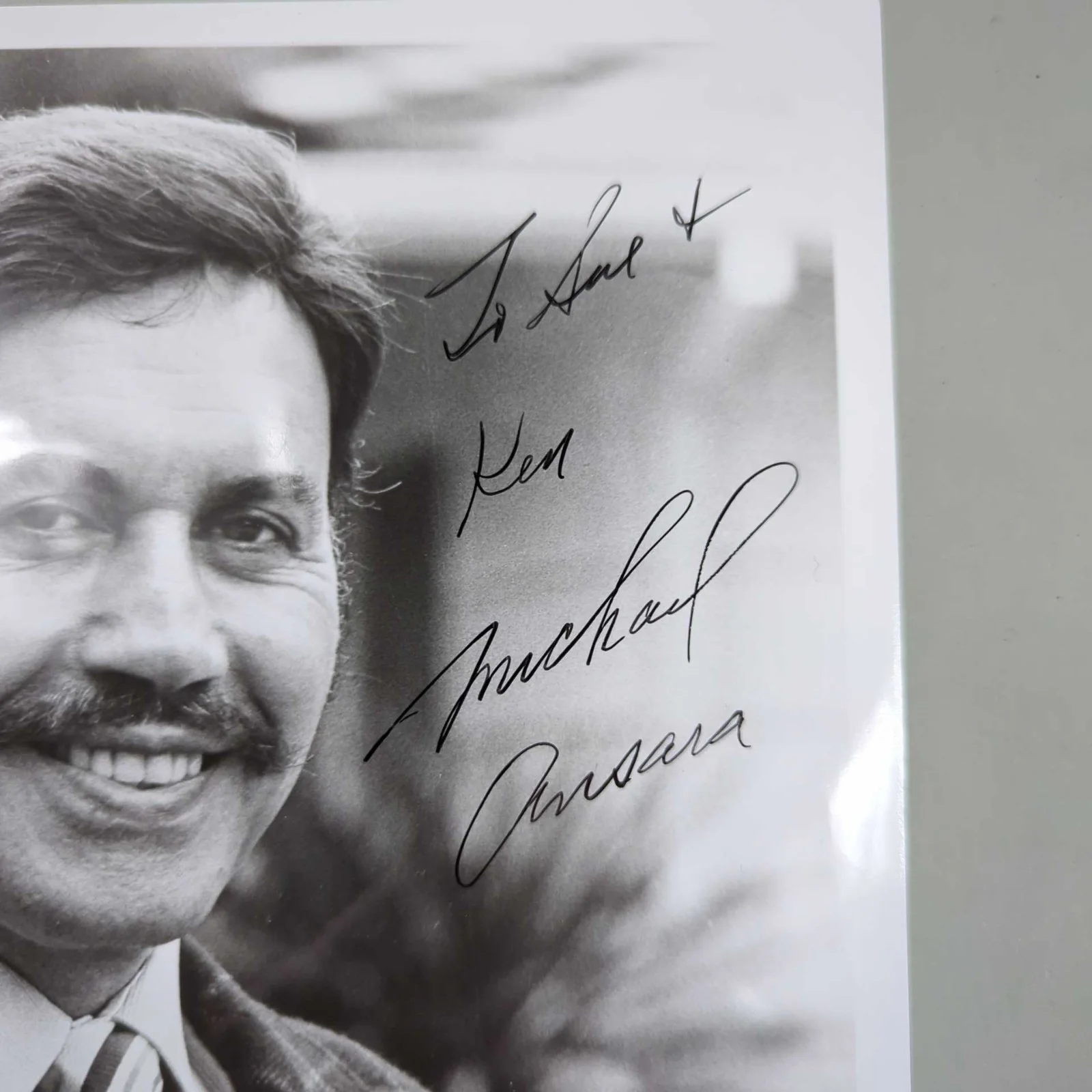 Michael Ansara Signed 8 x 10 Photo No CoA Star Trek Commander Kang Broken Arrow, изображение 2