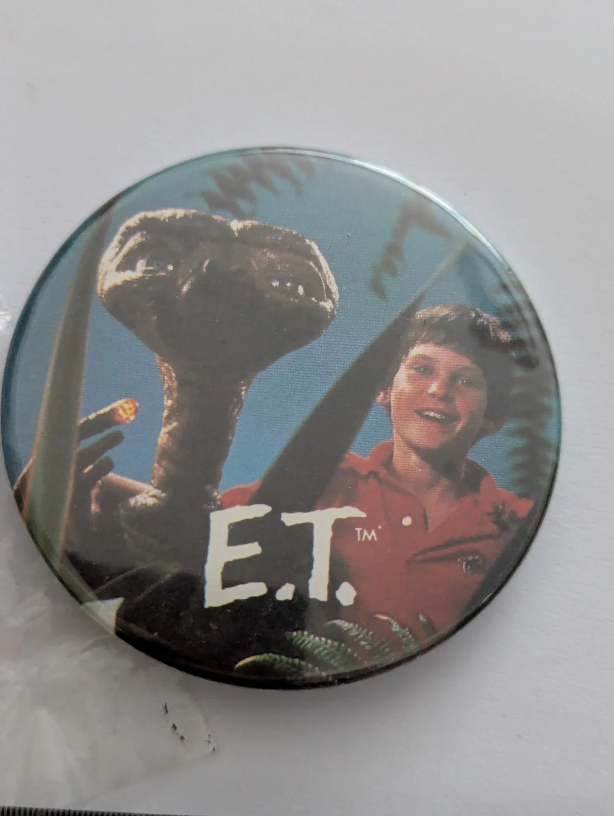 Vintage ET Extra Terrestrial Pin Badges One Sealed, image 3