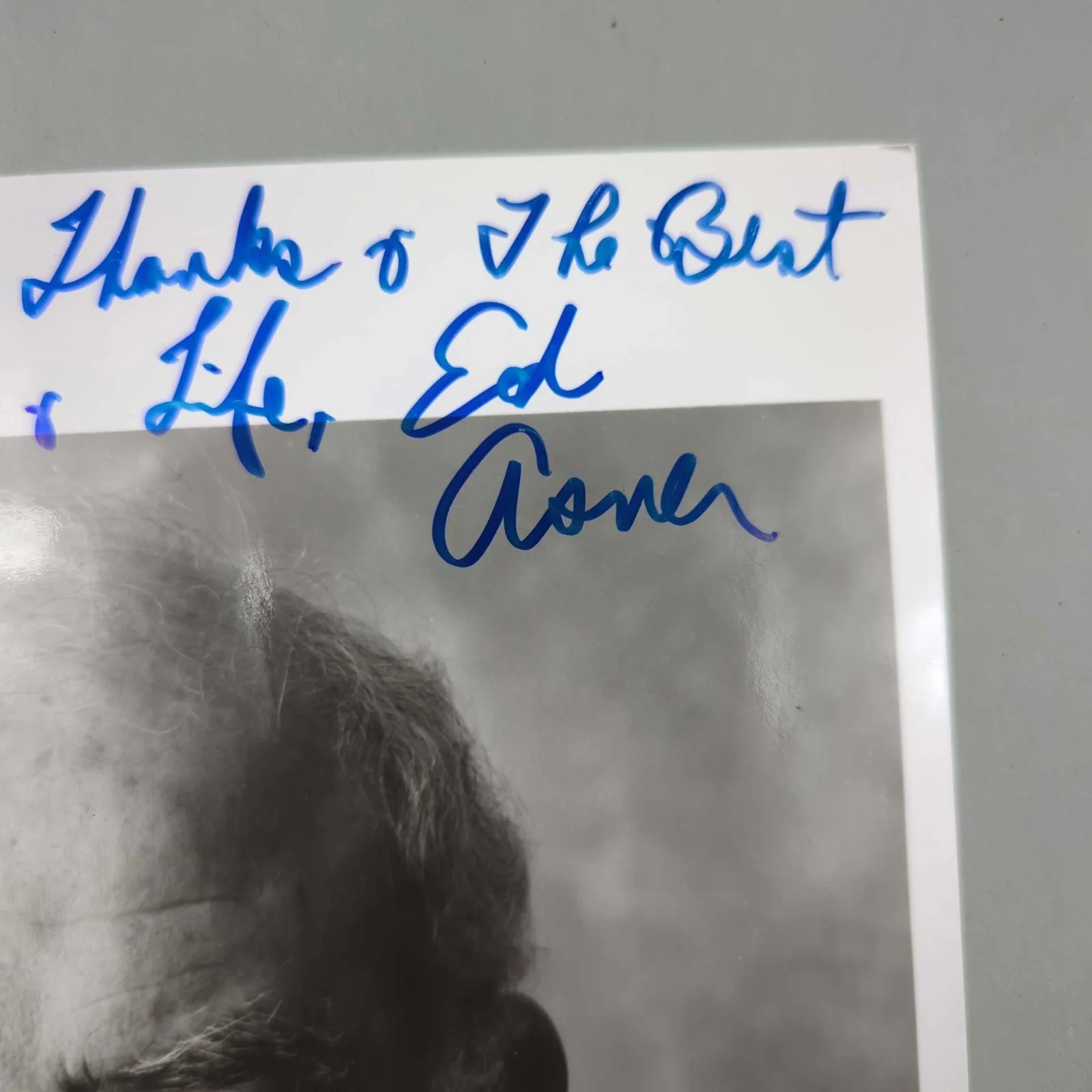 Ed Asner Signed 8 x 10 Photo No CoA Lou Grant, изображение 2