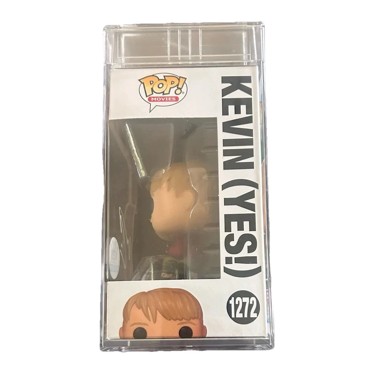 Macaulay Culkin Signed Kevin Funko Pop #1272 Home Alone Encapsulated PSA/DNA, image 2