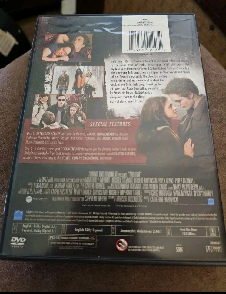 Nikki Reed, Kellan Lutz — Nikki Reed & Kellan Lutz Twilight SIGNED DVD - Twilight Autograph, image 2