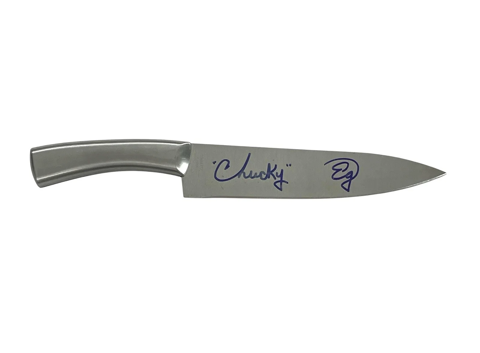 Ed Gale — Child's Play Chucky Ed Gale Signed Butcher Knife Horror Movie Memorabilia JSA, image 2