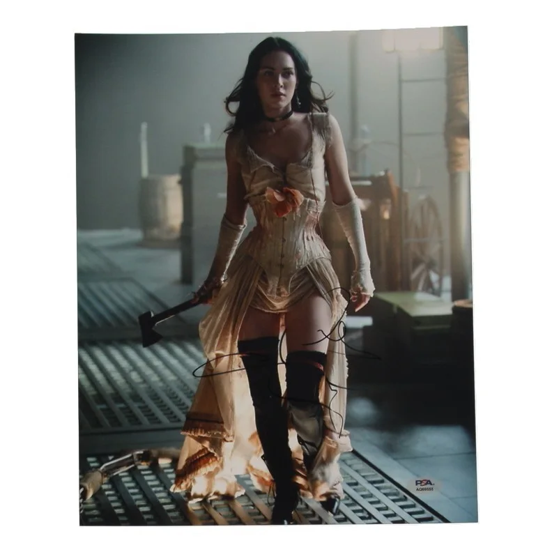 Megan Fox — Megan Fox Signed "Jonah Hex" 11x14 Photo Framed Transformers Autograph PSA, image 2