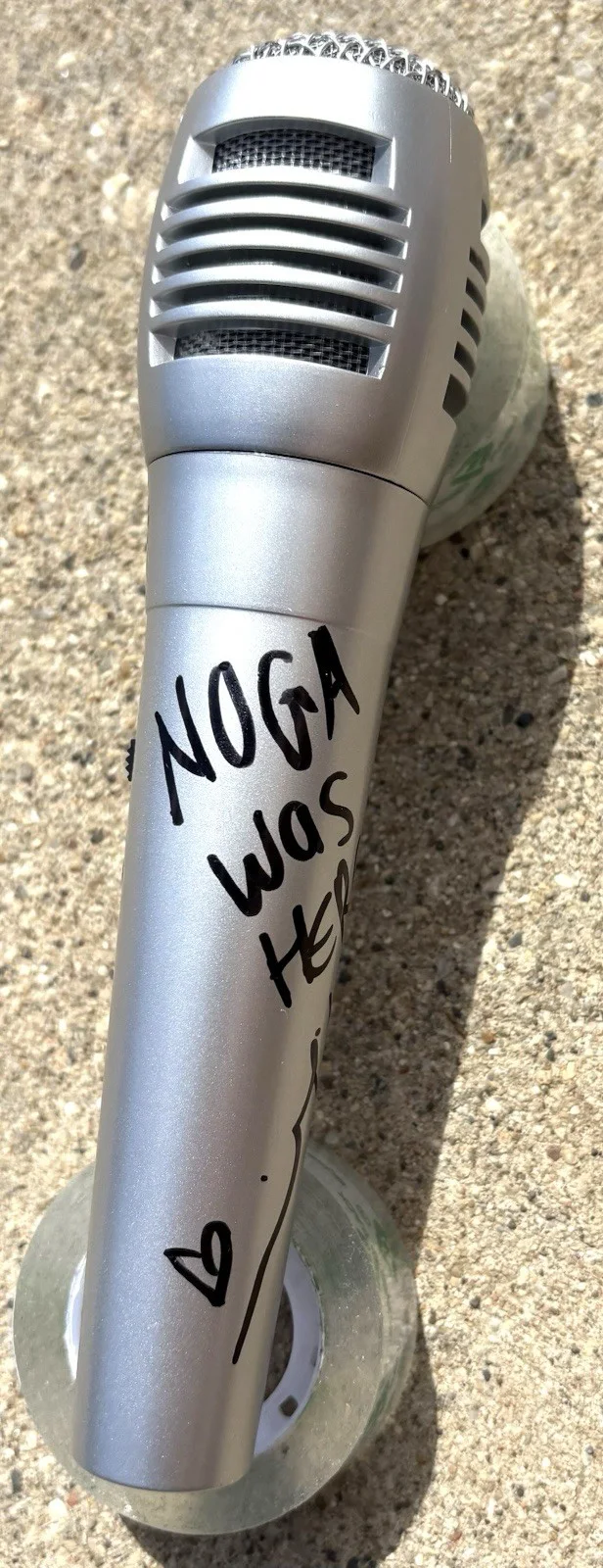 NOGA EREZ SIGNED Microphone Mic JSA COA, image 2