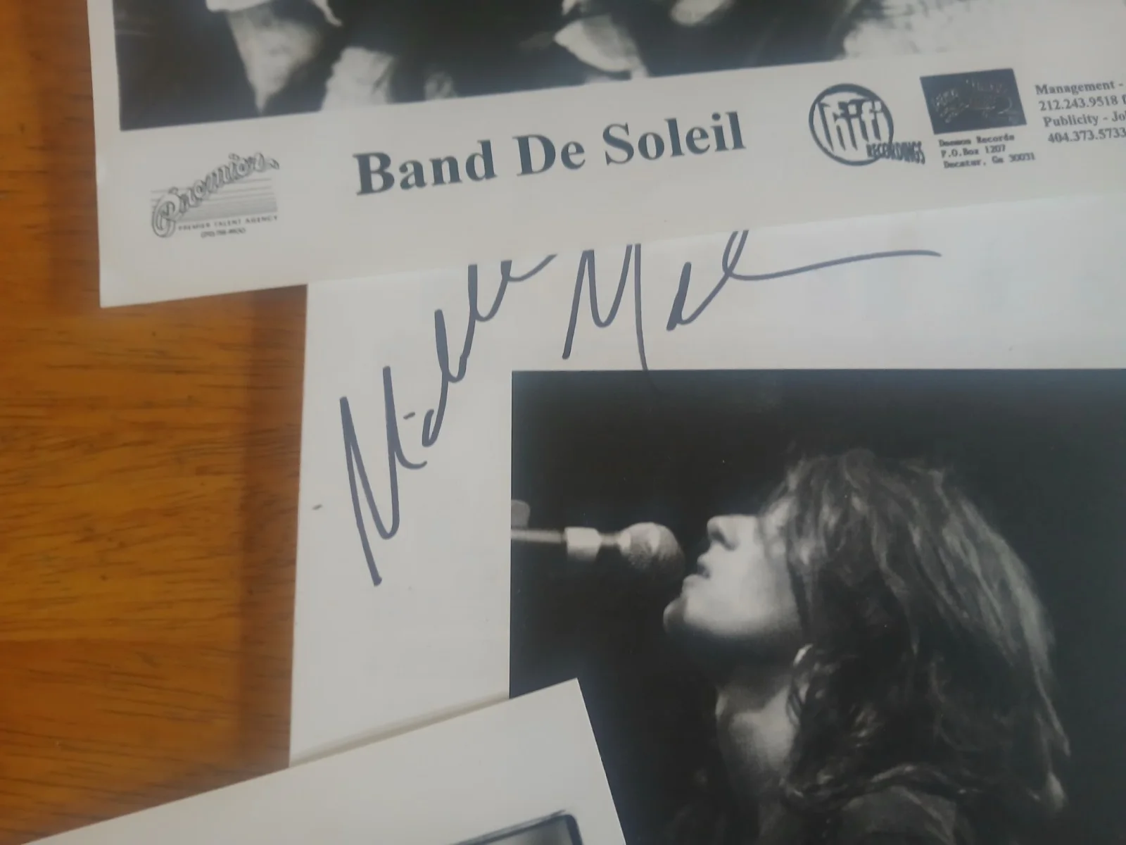 Michelle Malone SIGNED Songbook & photos, image 2