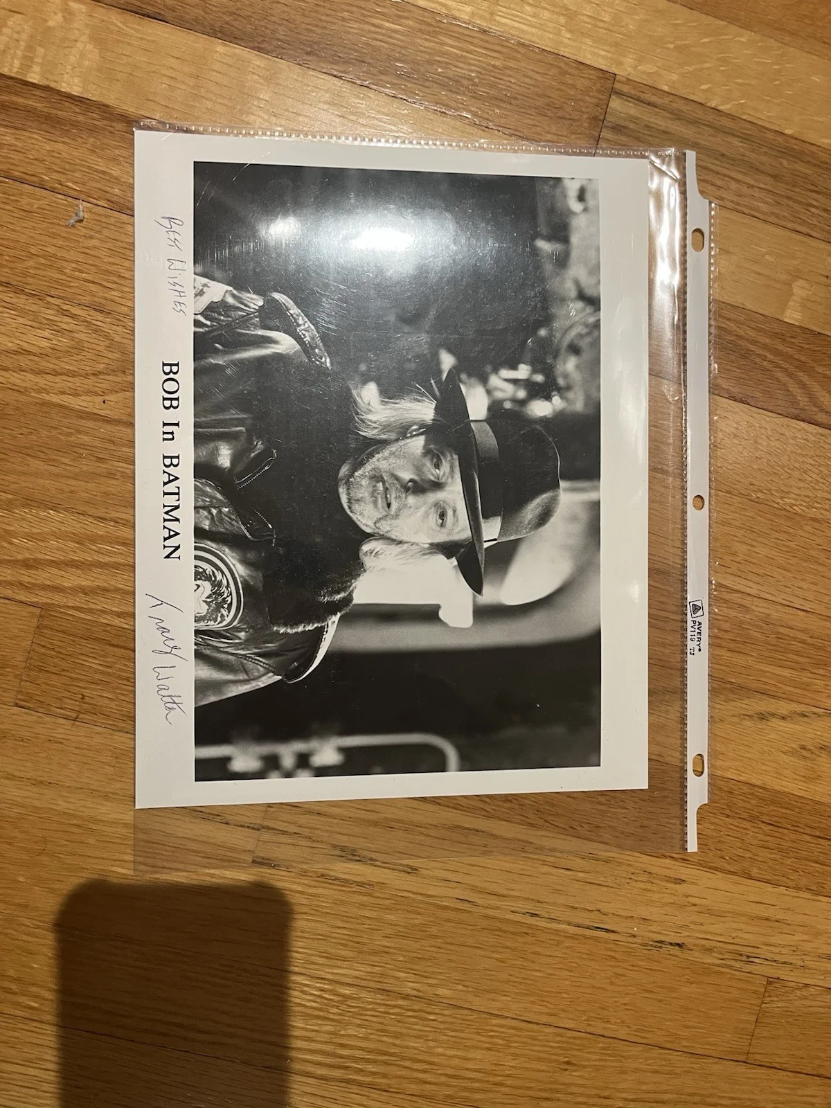Tracey Walter — Tracey Walter Signed Batman Bob 8x10 Original Photograph, Millennium Traders COA