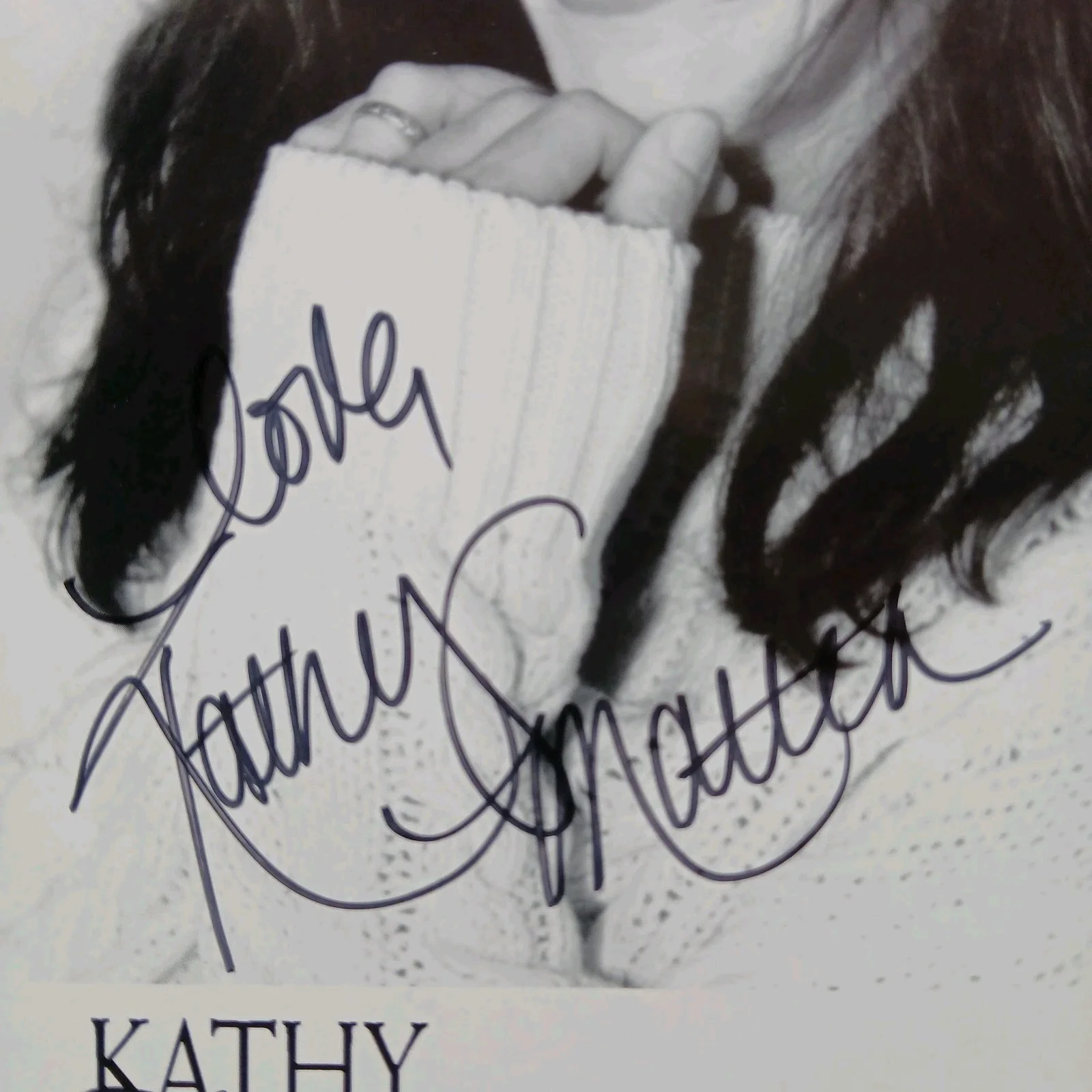 kathy mattea signed 8x10 photo country music singer, изображение 2