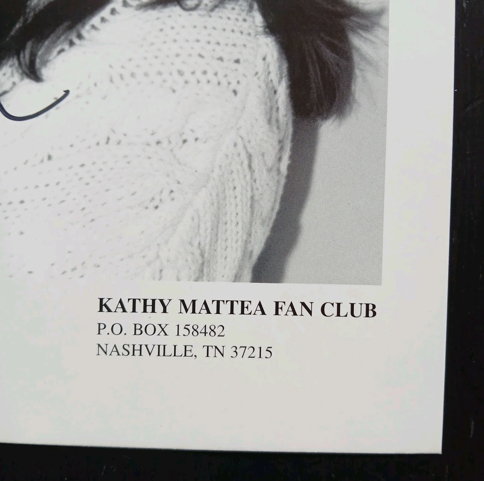 kathy mattea signed 8x10 photo country music singer, изображение 3