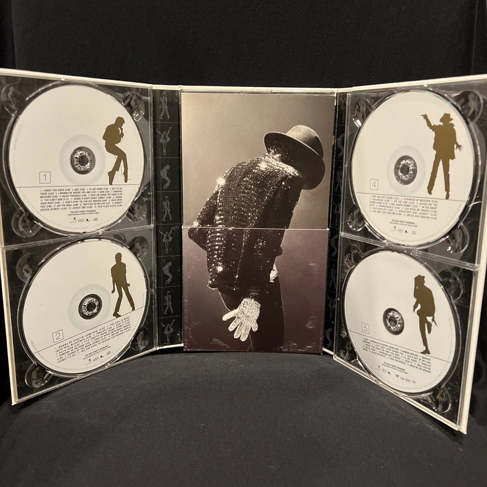 Michael Jackson Signed Autograph CD ultimate collection Global authentics, image 3