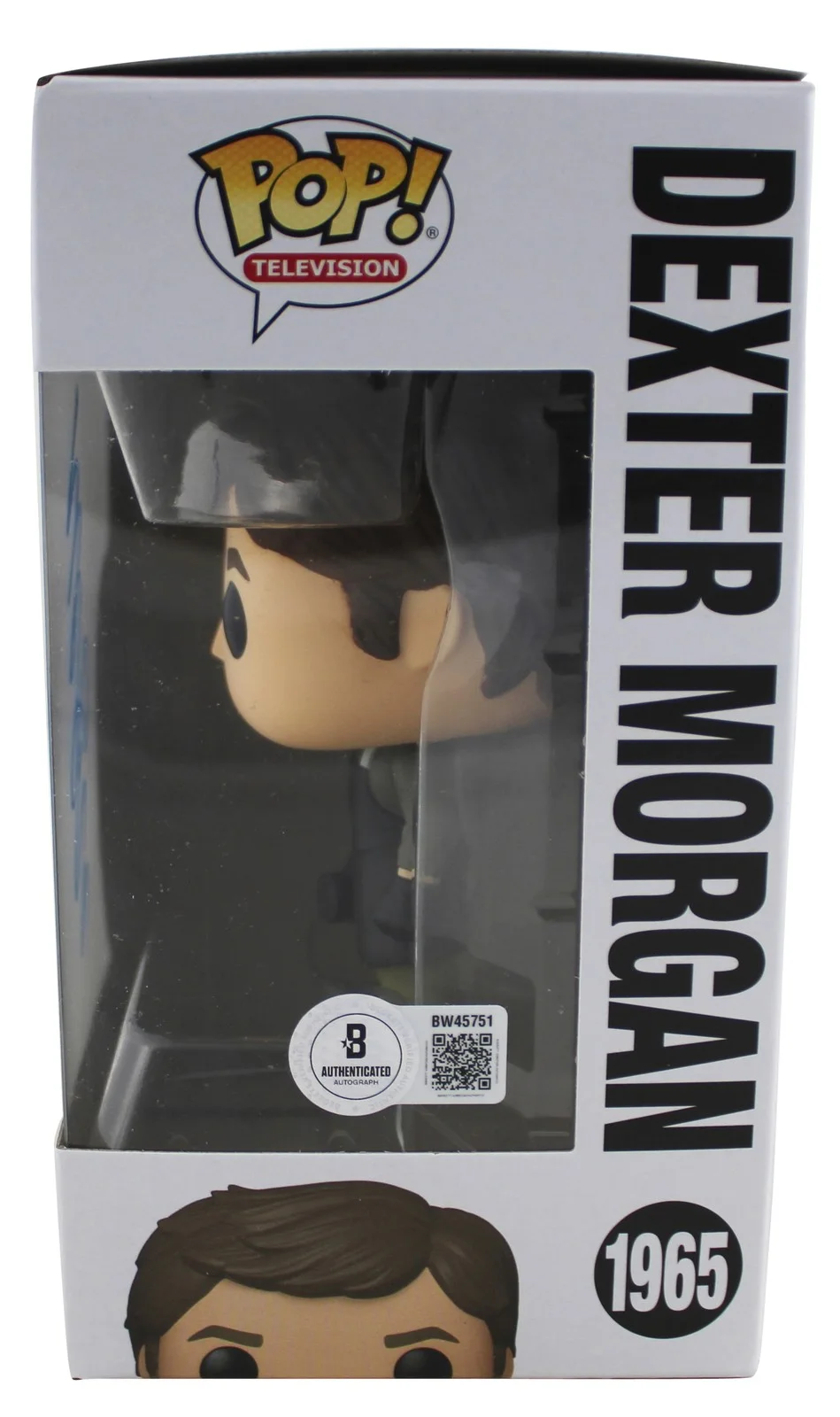 Michael C. Hall — Michael C. Hall Signed Dexter Morgan #1965 Funko Pop Vinyl Figure BAS #BW45751, изображение 3