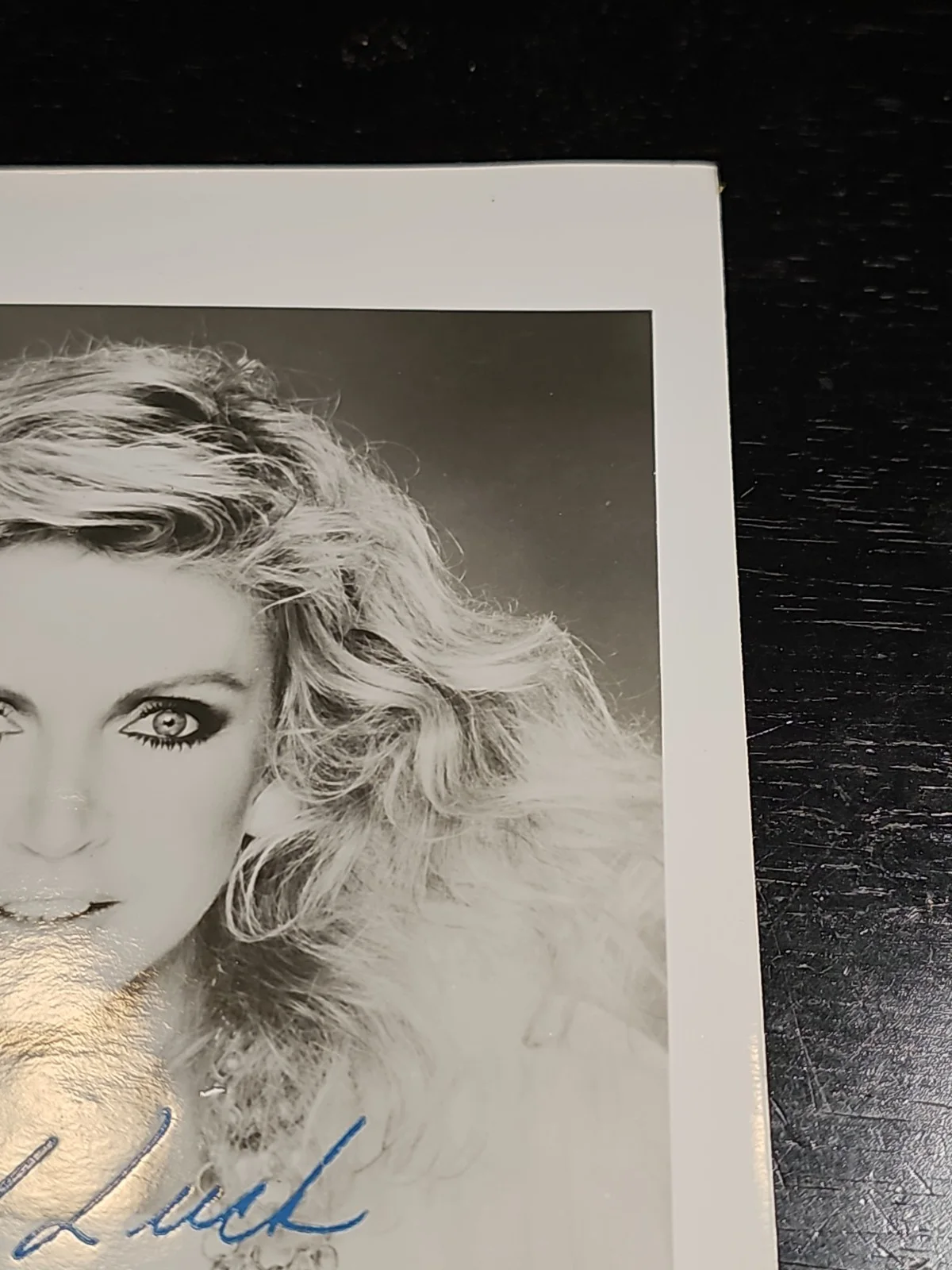 Donna Mills 5 x 7 black and white “Printed” Autographed Signed Photo, image 4