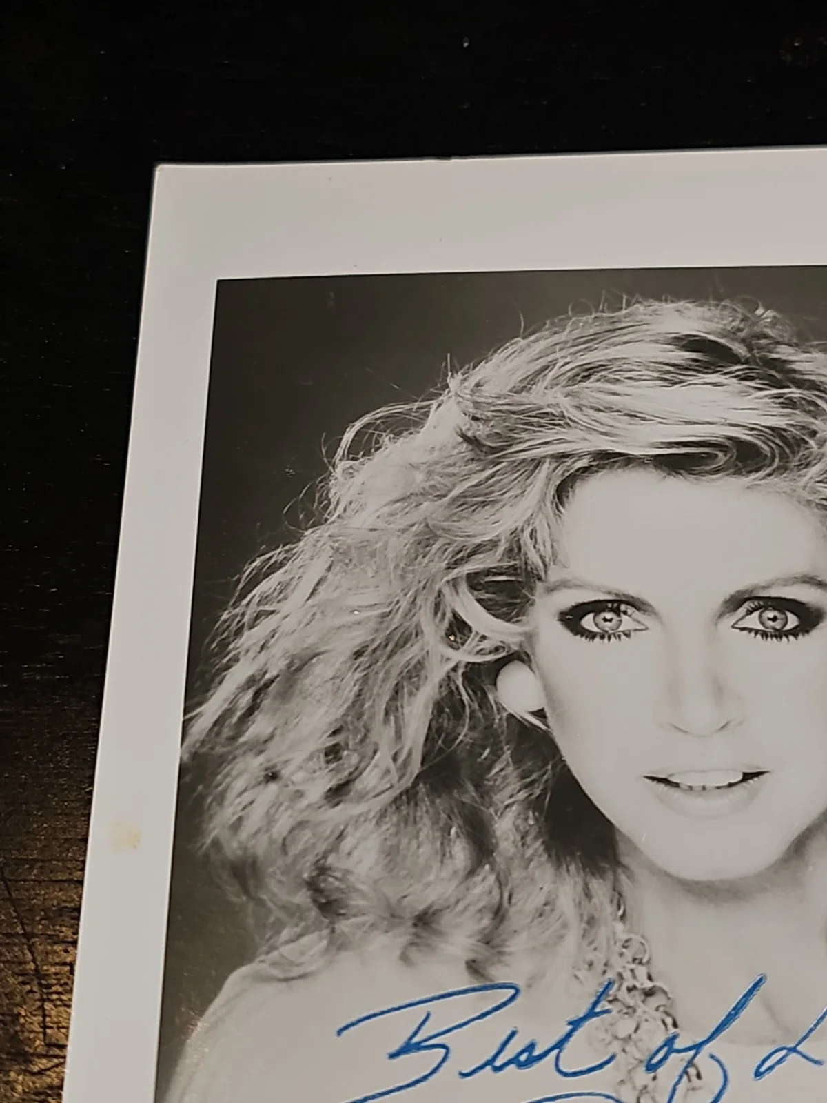 Donna Mills 5 x 7 black and white “Printed” Autographed Signed Photo, image 5
