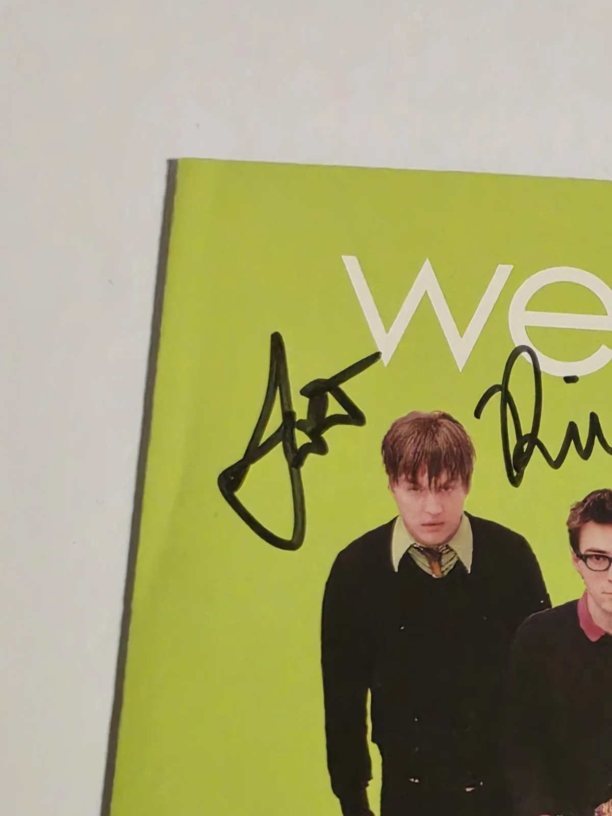 Weezer Green Album Signed CD Signed By Rivers, Brian, Patrick And Scott, image 5