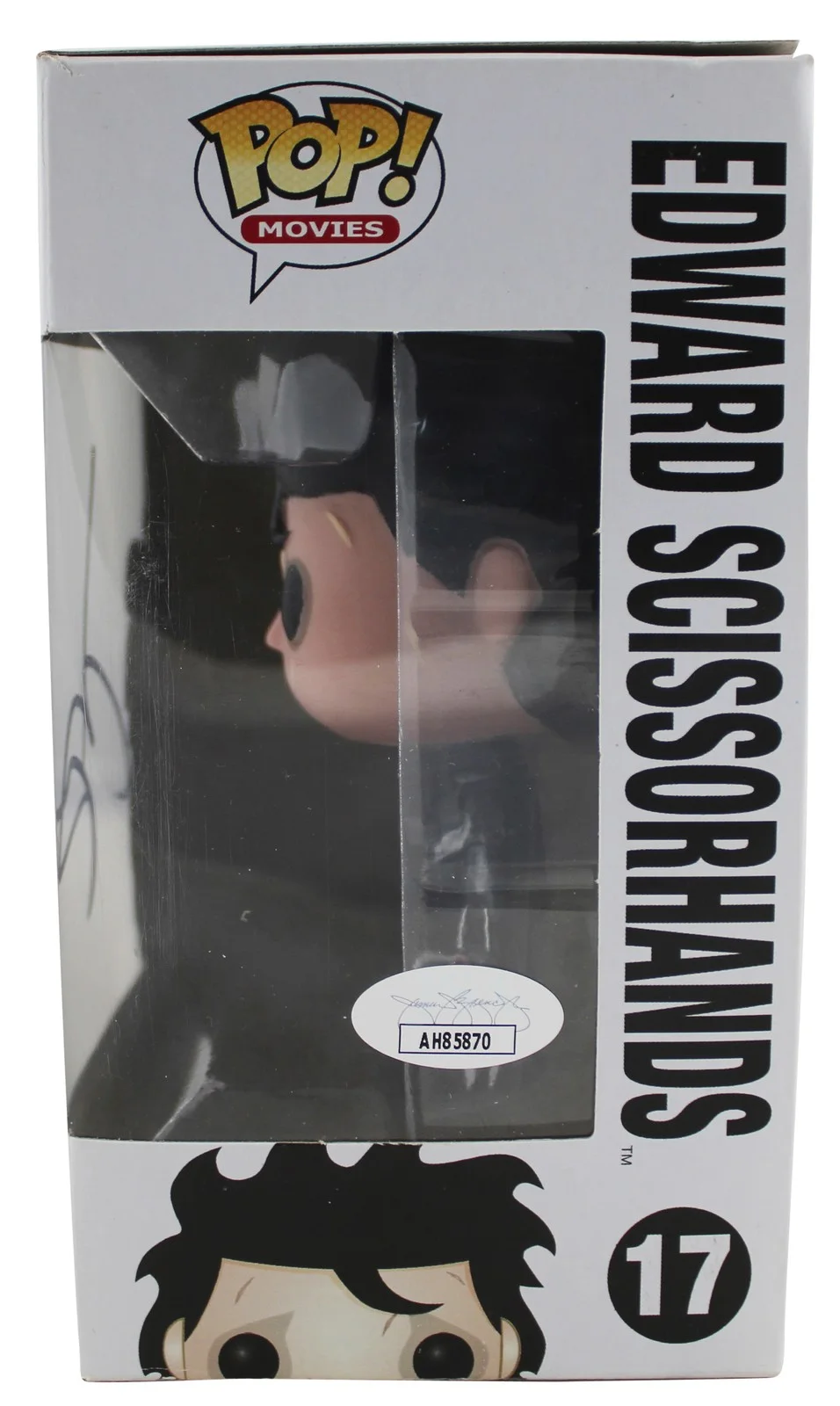 Johnny Depp — Johnny Depp Signed Edward Scissorhands #17 Funko Pop Vinyl Figure JSA #AH85870, image 3
