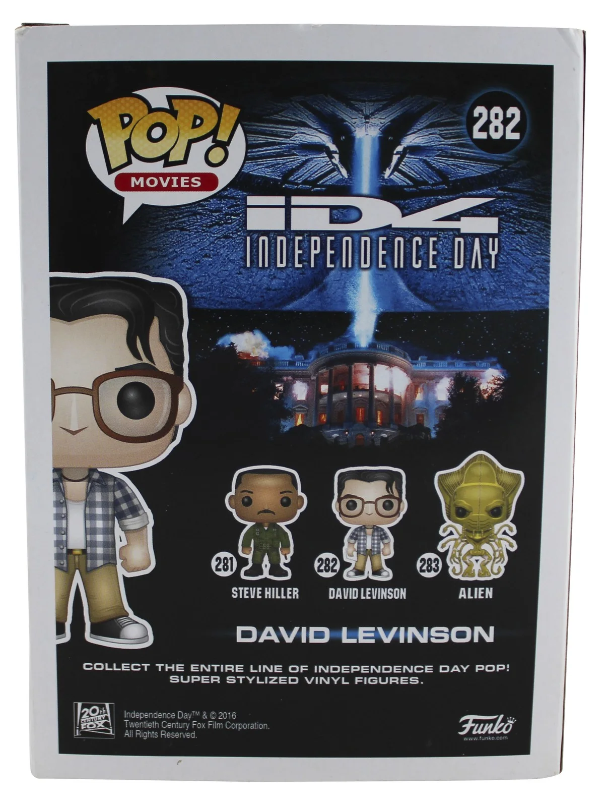 Jeff Goldblum — Jeff Goldblum Signed Independence Day #282 Funko Pop Vinyl Figure JSA #AS72299, изображение 4