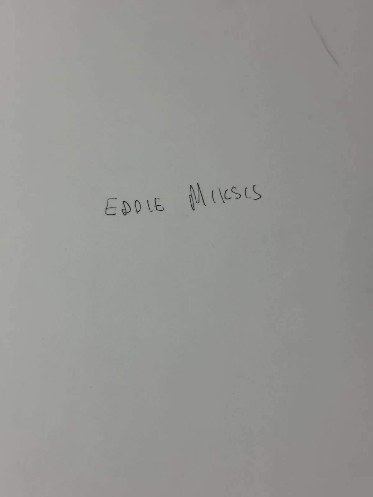 Eddie Miksis SIGNED Photo AUTOGRAPH AUTO, image 2