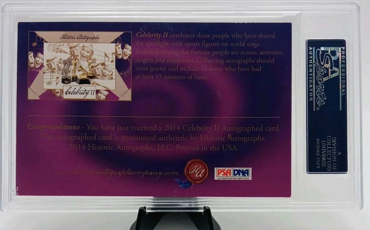 Frieda Inescort — FRIEDA INESCORT Autograph PSA DNA 1/1 Auto Authentic SIGNED TARZAN BELA LUGOSI, image 2