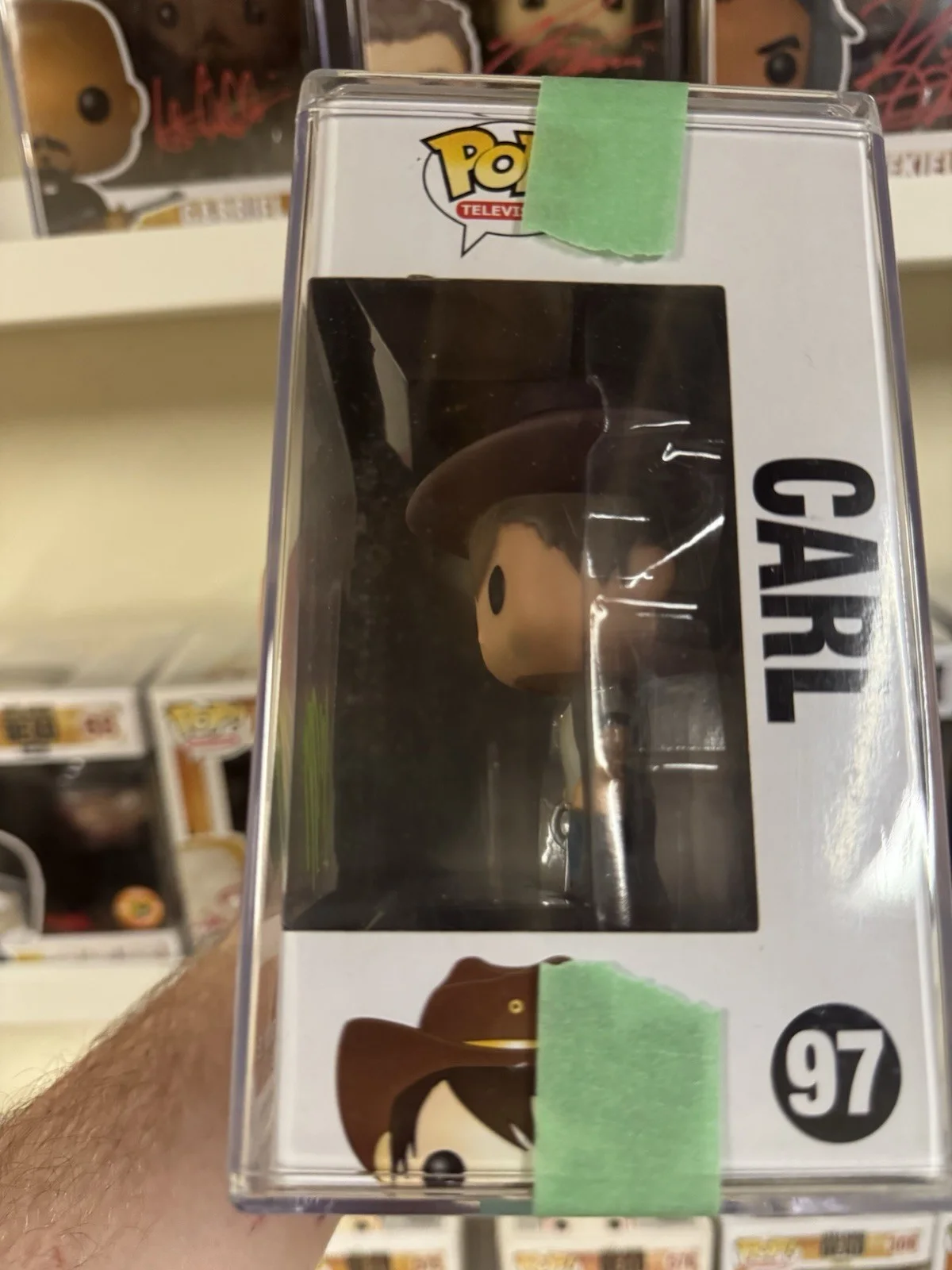 Chandler Riggs — Chandler Riggs Signed Carl FUNKO POP! VINYL - The Walking Dead, изображение 4