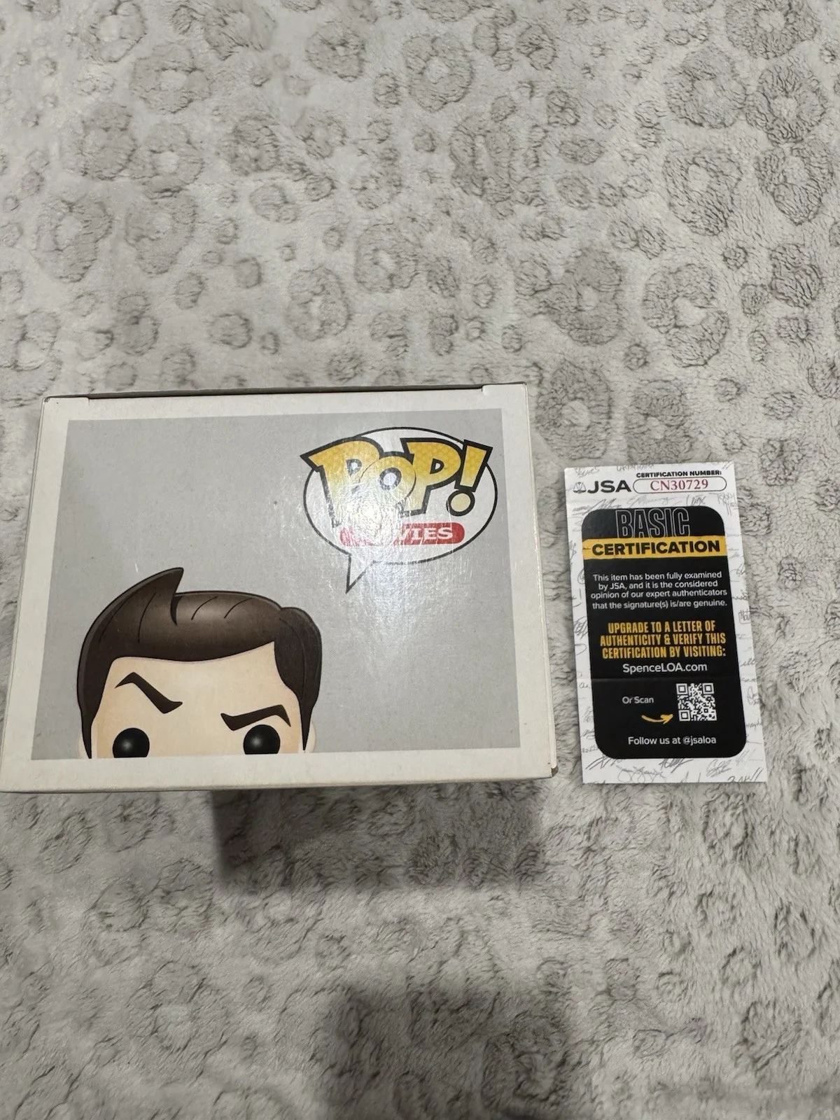 Jim Carrey Autographed Vaulted Funko Pop Ace Ventura JSA Authenticated, изображение 5