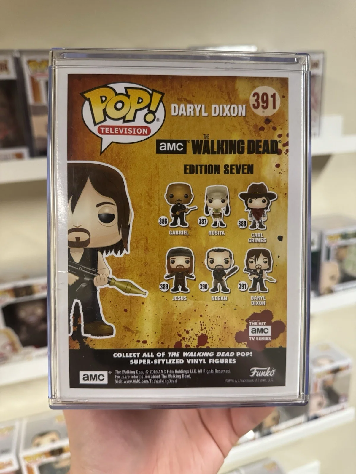 Norman Reedus — Norman Reedus Signed Autographed Funko Pop Daryl Dixon Walking Dead JSA COA, image 5