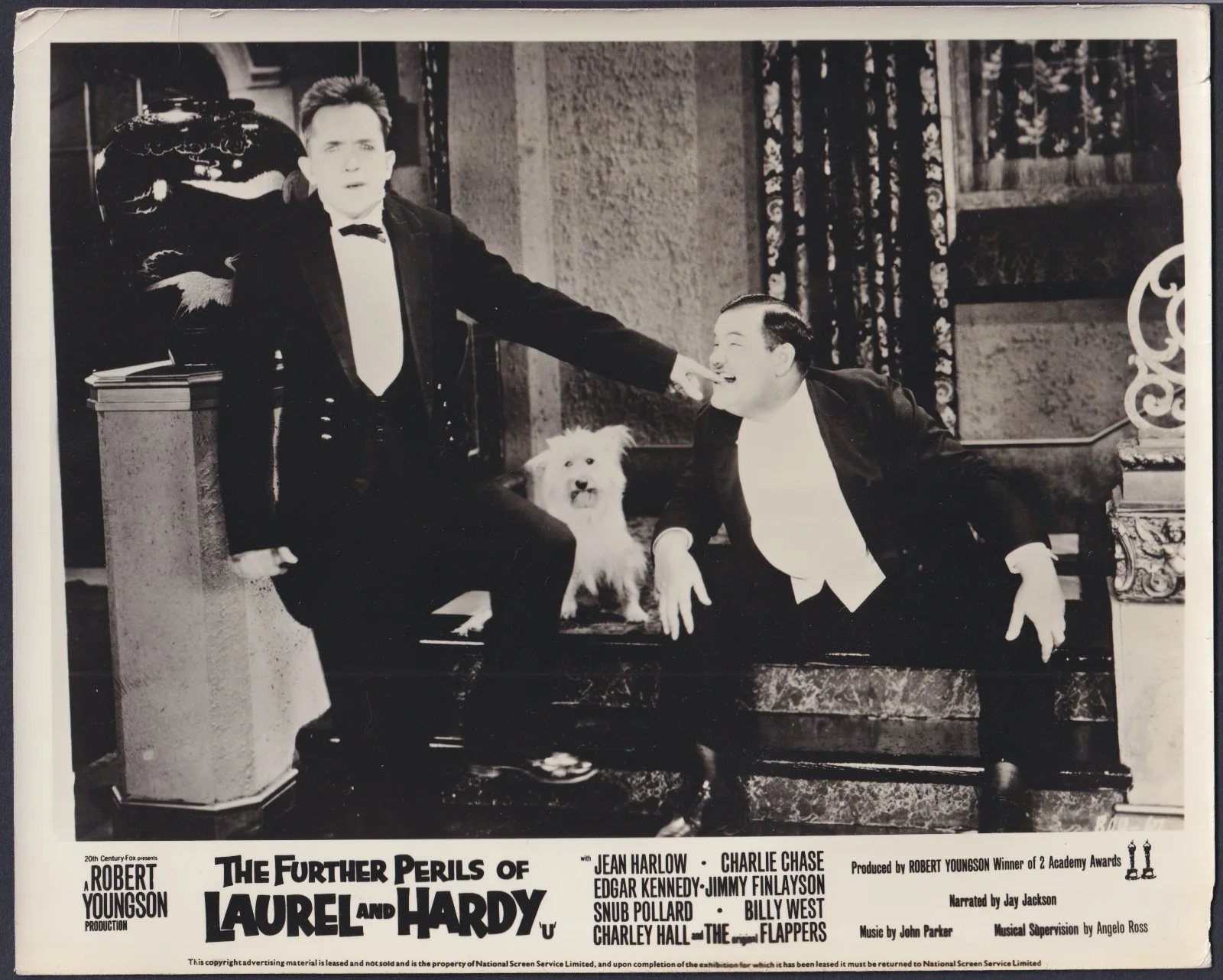 Further Perils Laurel Hardy 3x ORIGINAL UK FOH Lobby Cards Robert Youngson, изображение 4