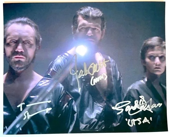 Gene Hackman — SUPERMAN villains (2) photos signed by GENE HACKMAN (Lex Luthor) & ZOD trio, image 2