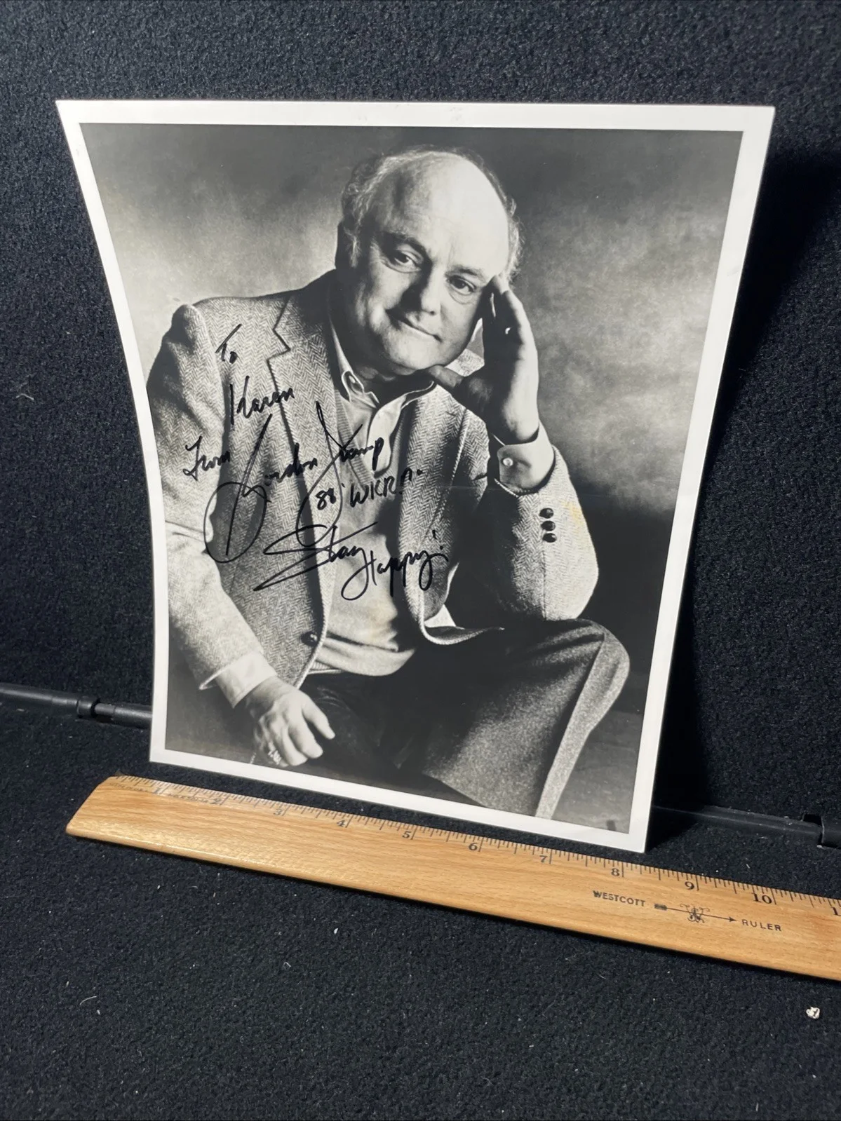 Gordon Jump — SIGNED! Gordon Jump Autograph 8x10 Photo, Maytag Man, WKRP in Cincinnati, image 3