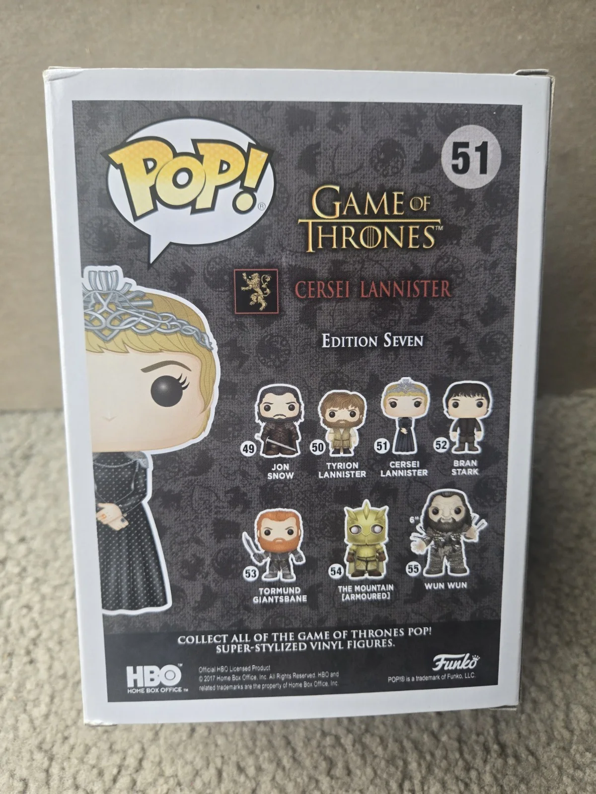 Lena Headey — Lena Headey SIGNED Game of Thrones Cersei Lannister Funko Pop #51! JSA WITNESS, изображение 3