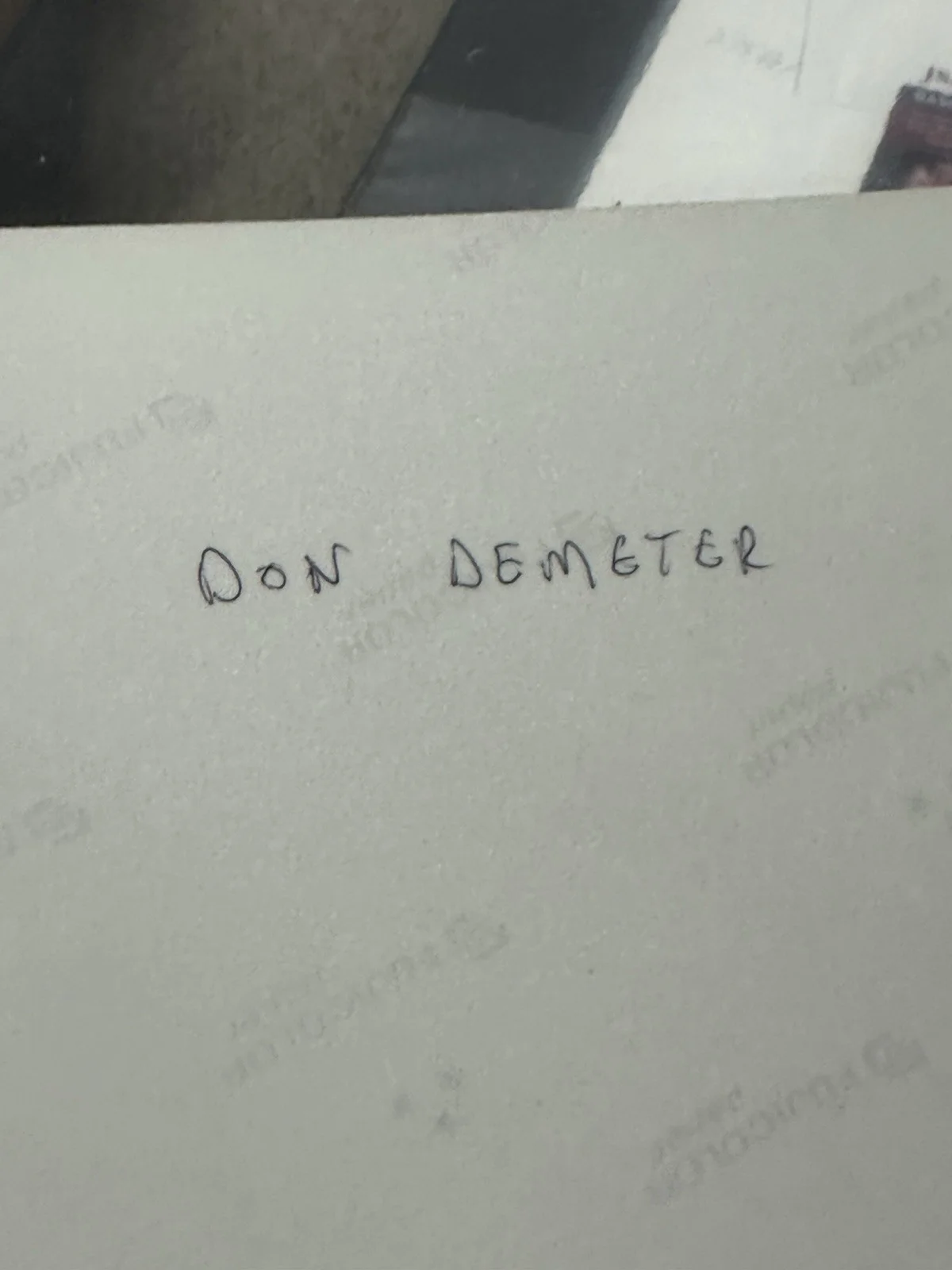 Don Demeter SIGNED Photo AUTOGRAPH AUTO, image 2