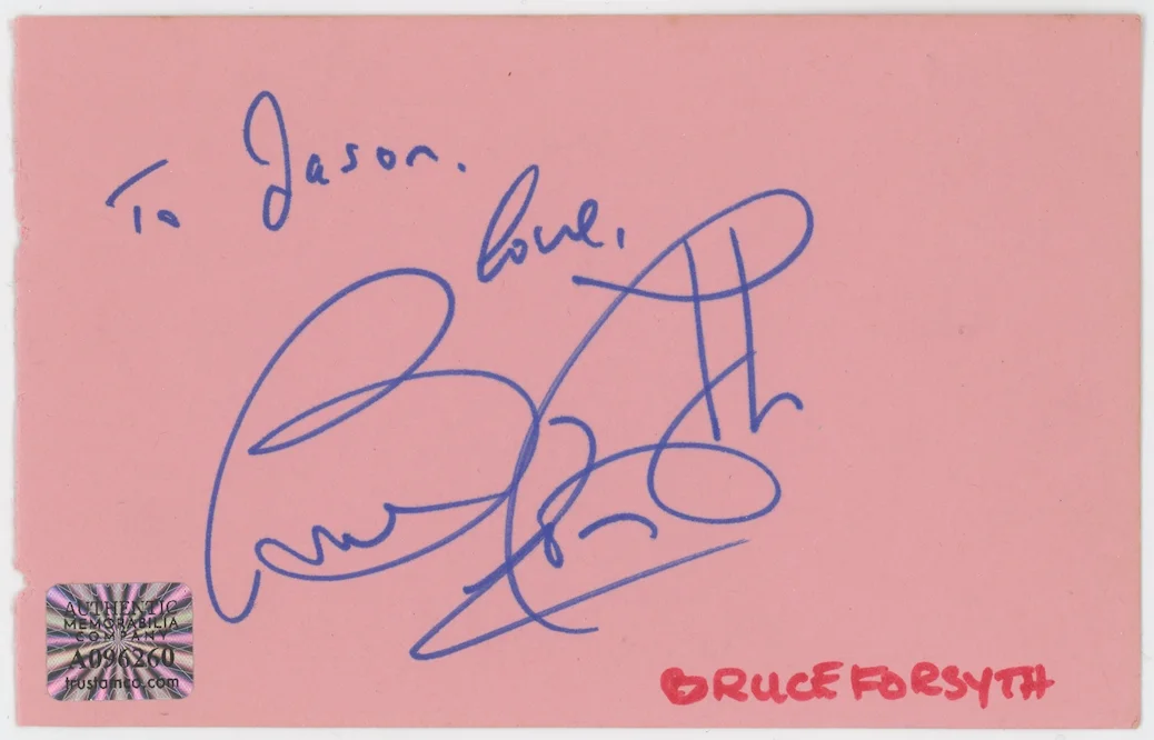 Alice Faye You'll Never Know Autographed Signed Album Page AMCo COA, image 2