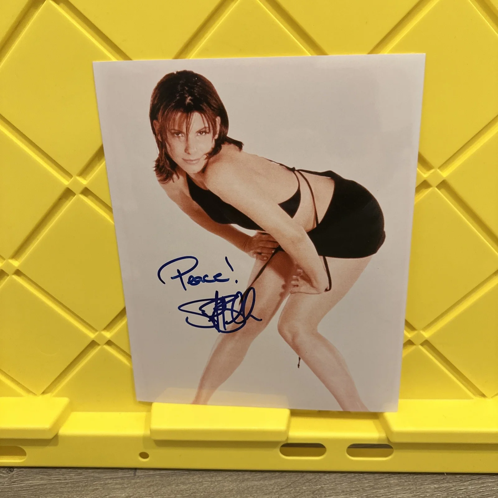 sandra bullock signed Photo From Private California Event., image 3