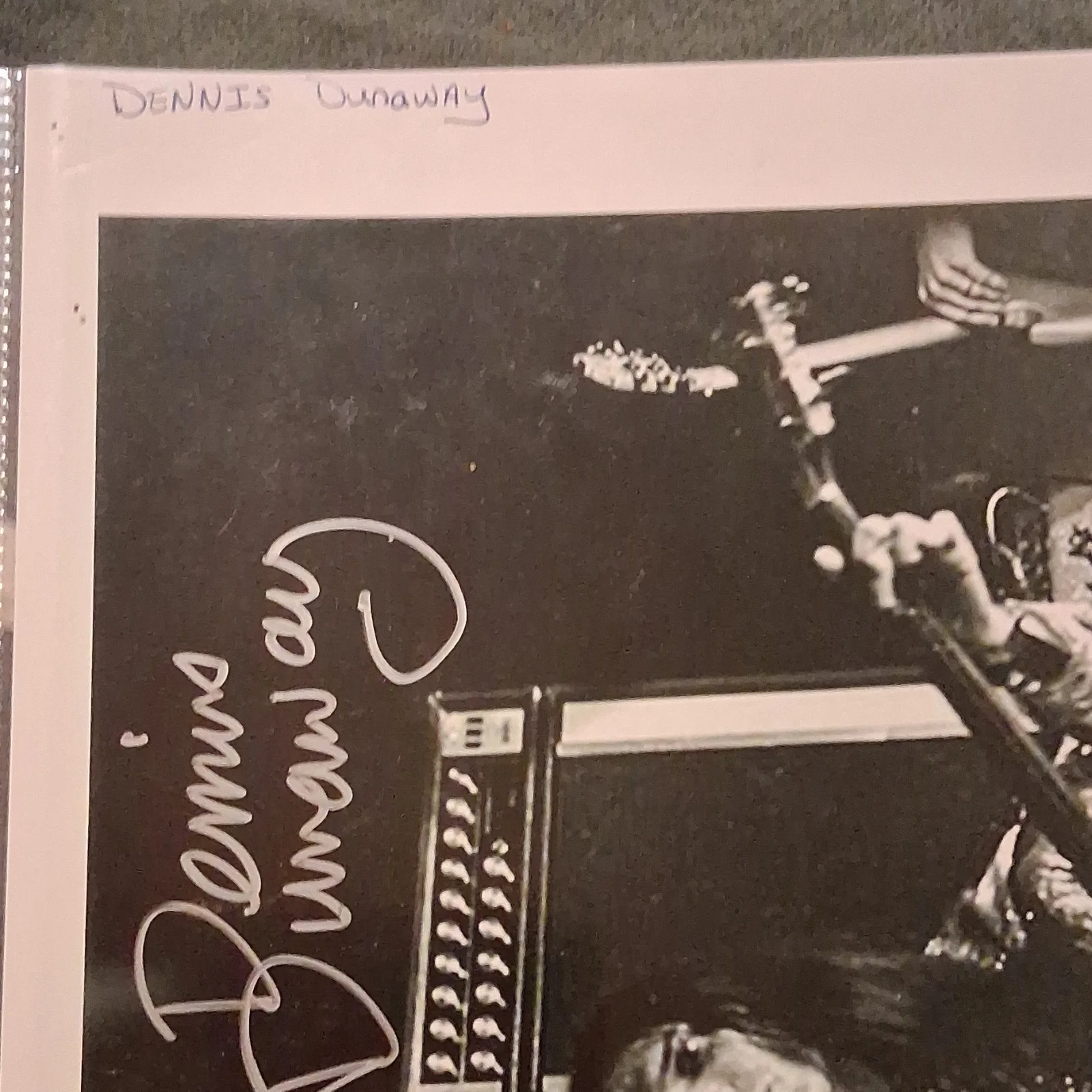 Dennis Dunaway Signed Original Music Photograph Autograph Not Authenticated, изображение 2