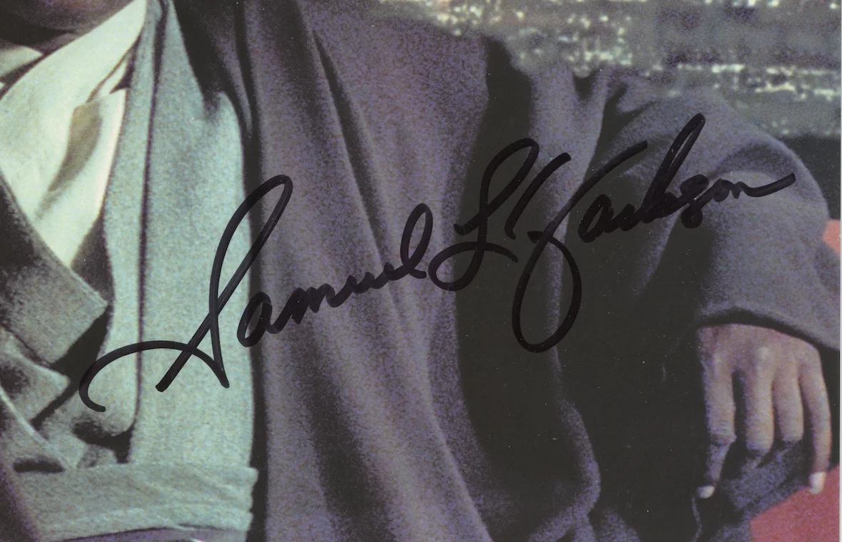 Samuel L Jackson Star Wars Mace Windu Autographed Signed 8x10 Photo AMCo COA, изображение 2