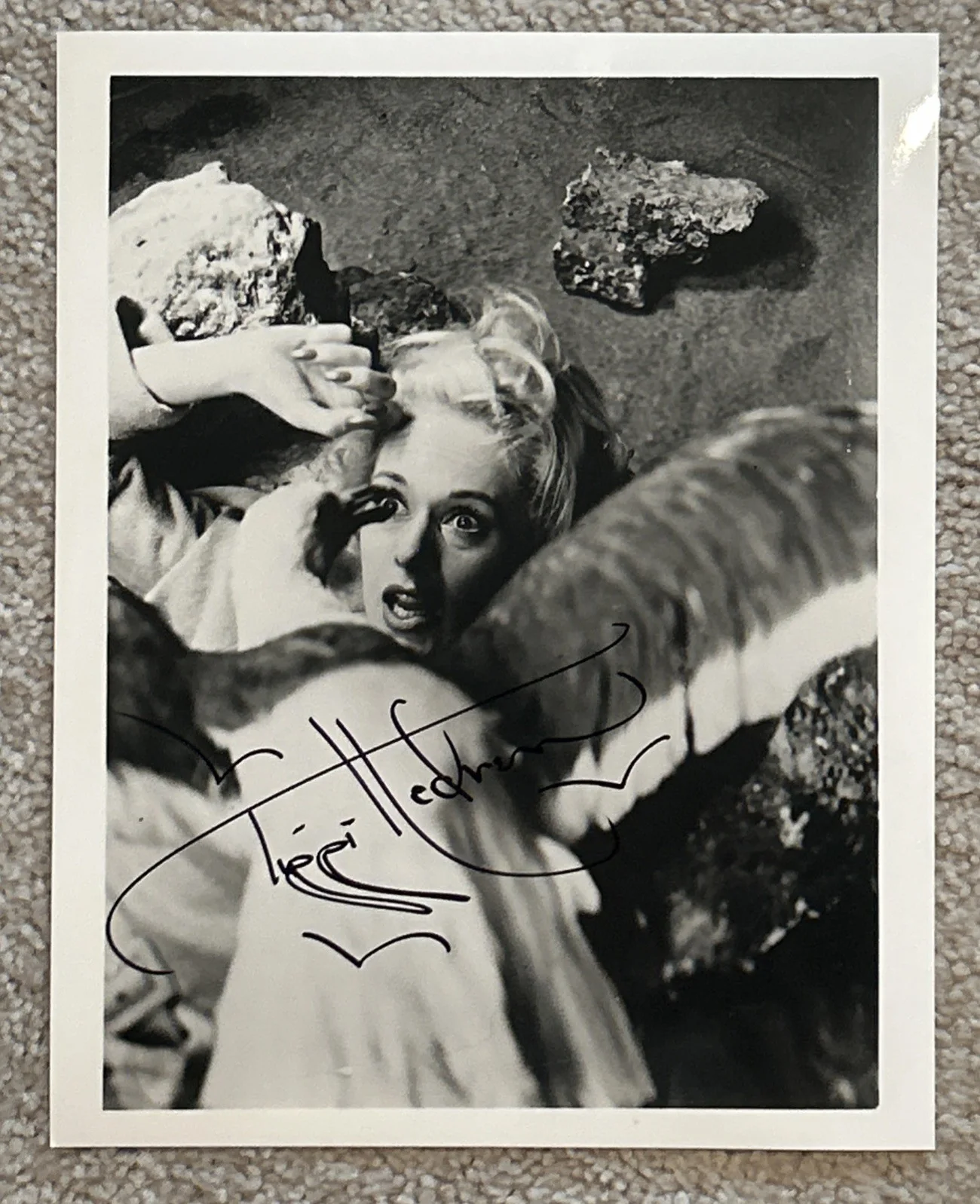 Tippi Hedren — Tippi Hedren Autographed/Signed 8x10 Glossy Photo Lot (2) The Birds Hitchcock, изображение 3