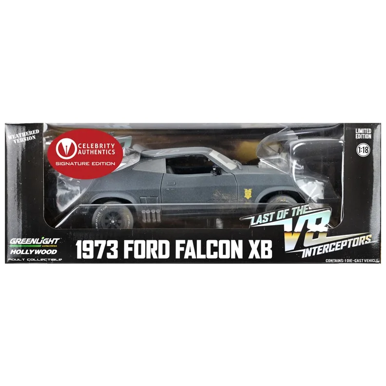 Tom Hardy — Tom Hardy Autographed Mad Max 1:18 Die-Cast V8 Interceptor 1973 Ford Falcon XB, изображение 5