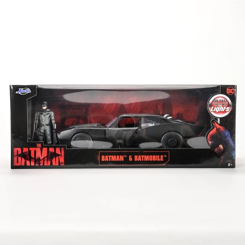 Robert Pattinson, Zoe Kravitz — Robert Pattinson Zoe Kravitz Autographed 2022 The Batman 1:18 Die-Cast Batmobile, изображение 5