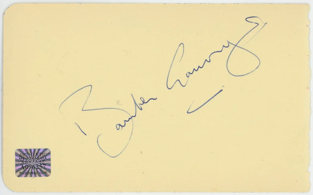Dick James The Beatles Publisher Autographed Signed Album Page AMCo COA, image 2