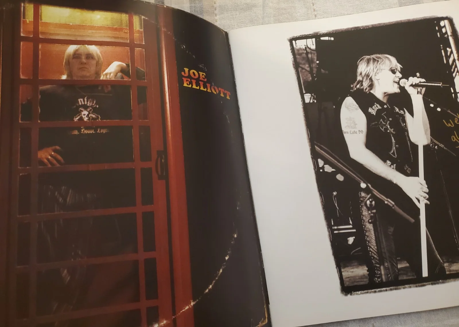 Def Leppard Rick Allen Signed Yeah 2007 Tour Concert Program, image 3