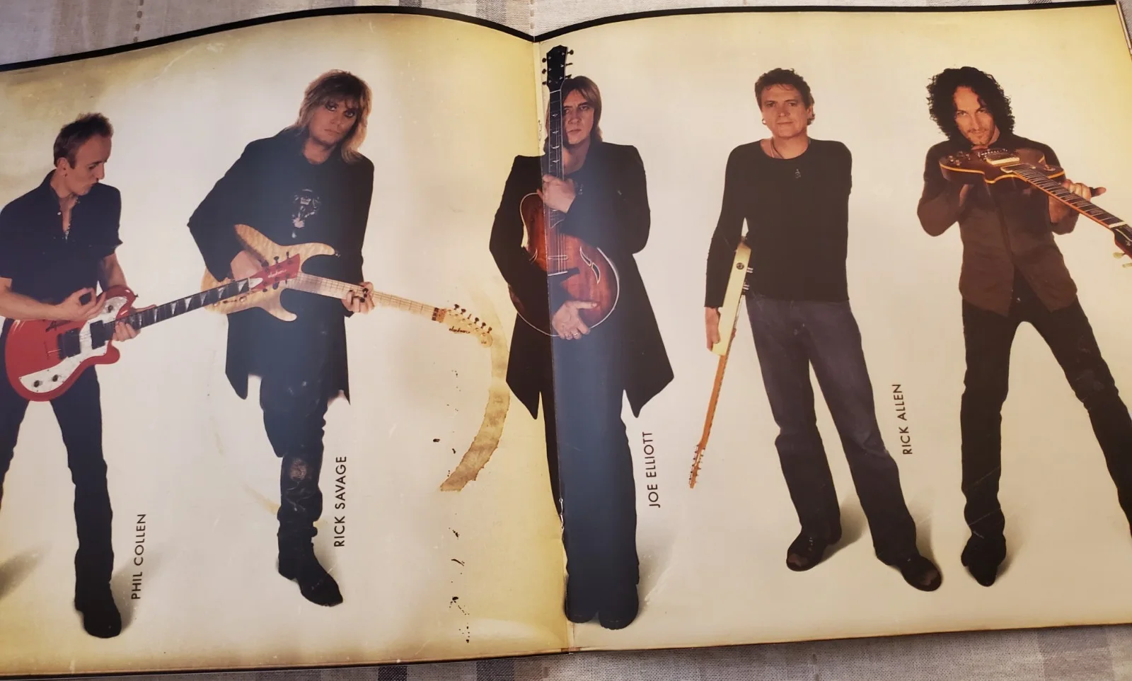 Def Leppard Rick Allen Signed Yeah 2007 Tour Concert Program, image 5