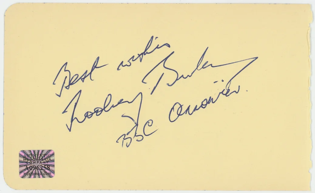 Dusty Springfield British Singer Autographed Signed Album Page AMCo COA, image 2