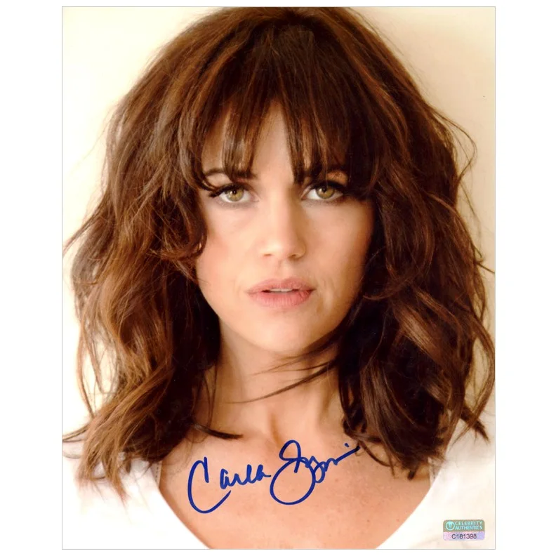 Carla Gugino — Carla Gugino Sin City, Watchmen, American Gangster Autographed 8x10 Studio Photo
