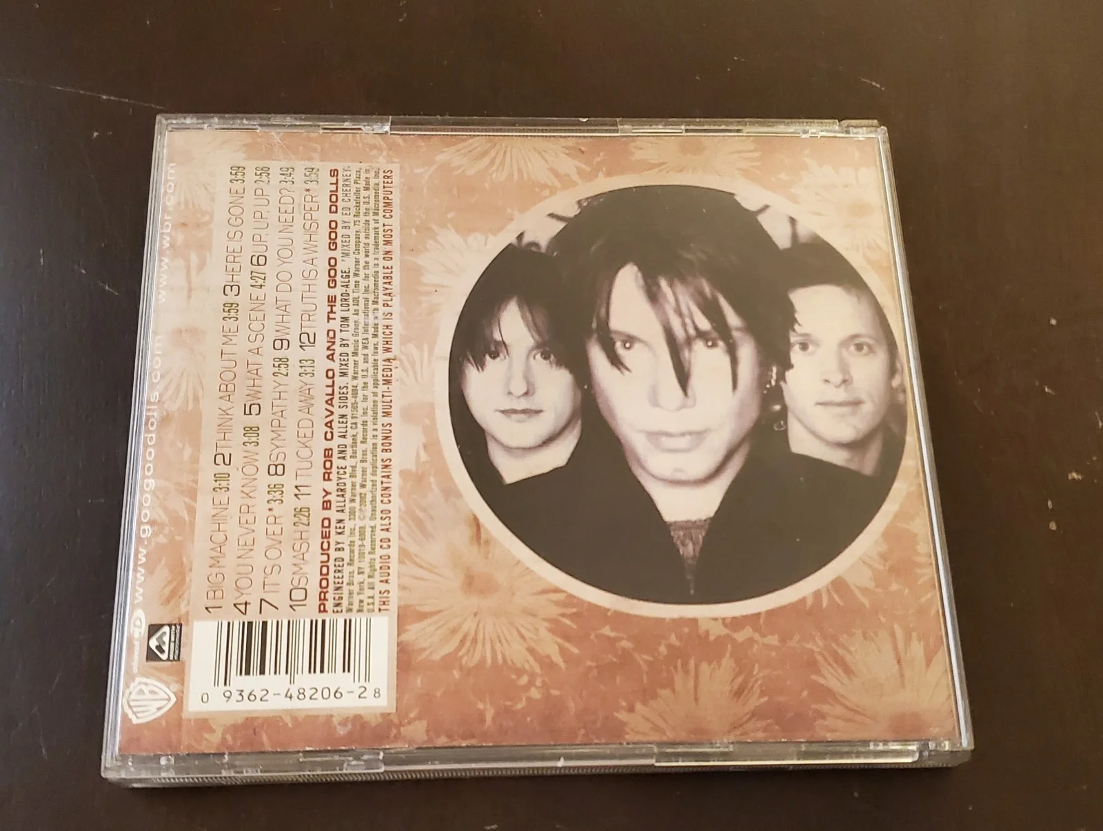 The Goo Goo Dolls SIGNED CD Gutterflower, image 3