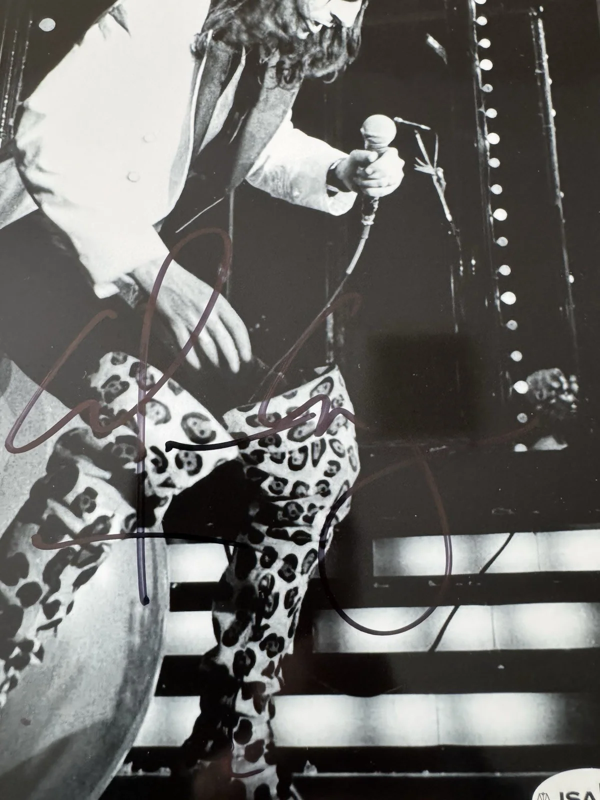 ALICE COOPER SIGNED 8X10 PHOTO JSA COA AUTOGRAPH WELCOME TO MY NIGHTMARE, изображение 2